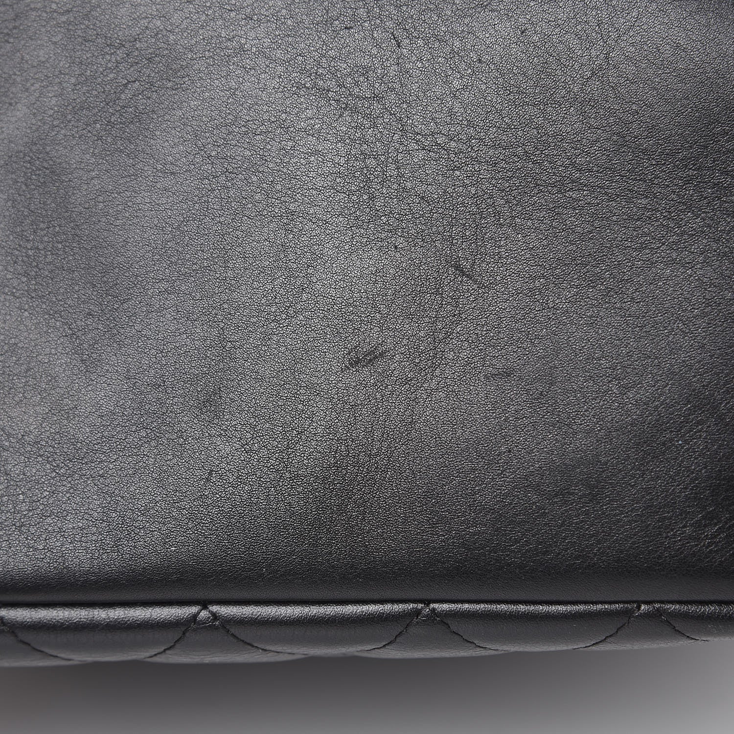 Chanel Calfskin Quilted Medium Cambon Tote Black White 14 of 17