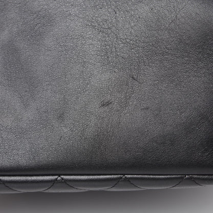 Chanel Calfskin Quilted Medium Cambon Tote Black White 14 of 17