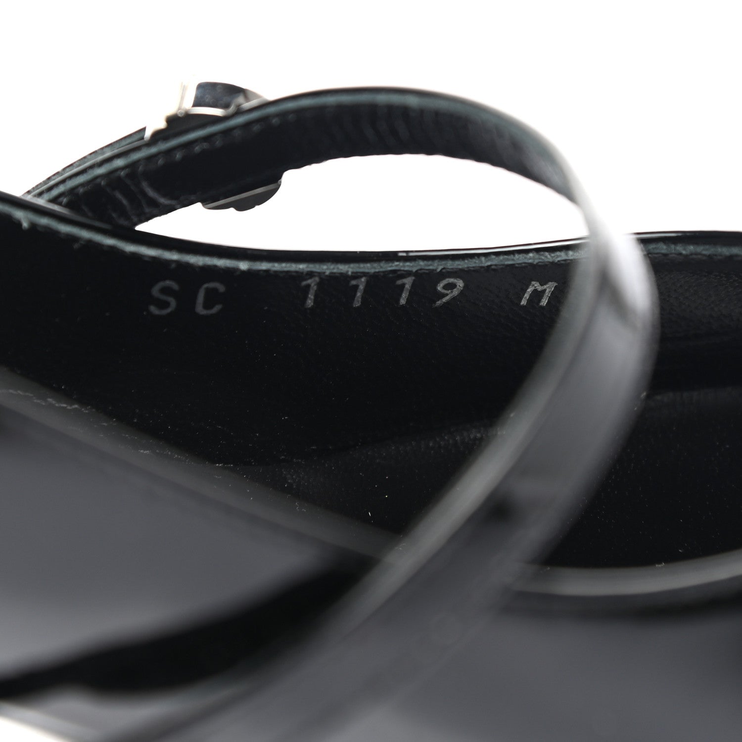 Louis Vuitton Patent Uniformes Silhouette 40mm Pumps 36.5 Black 14 of 15