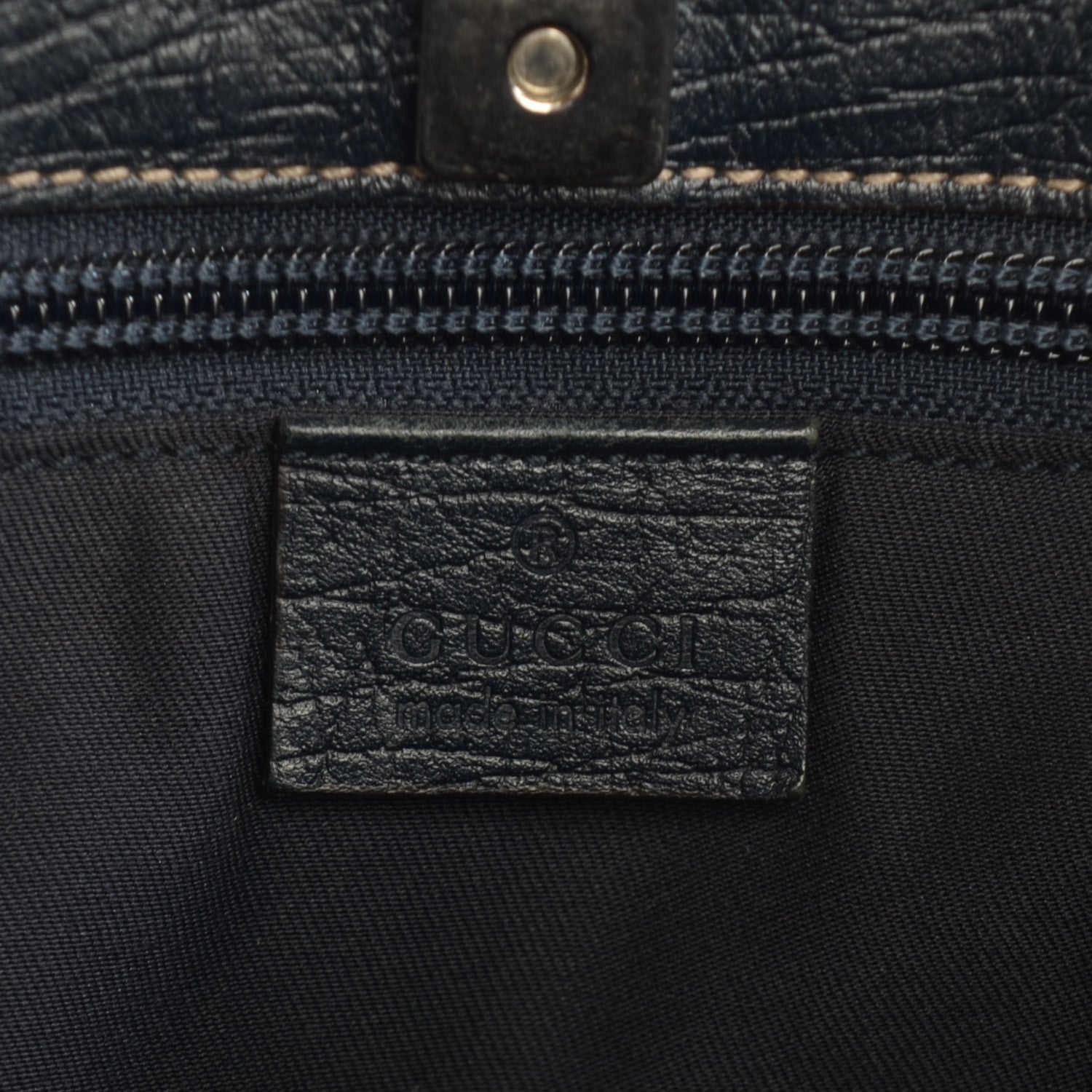 Gucci GG Plus Monogram Medium Joy Tote Navy 6 of 7