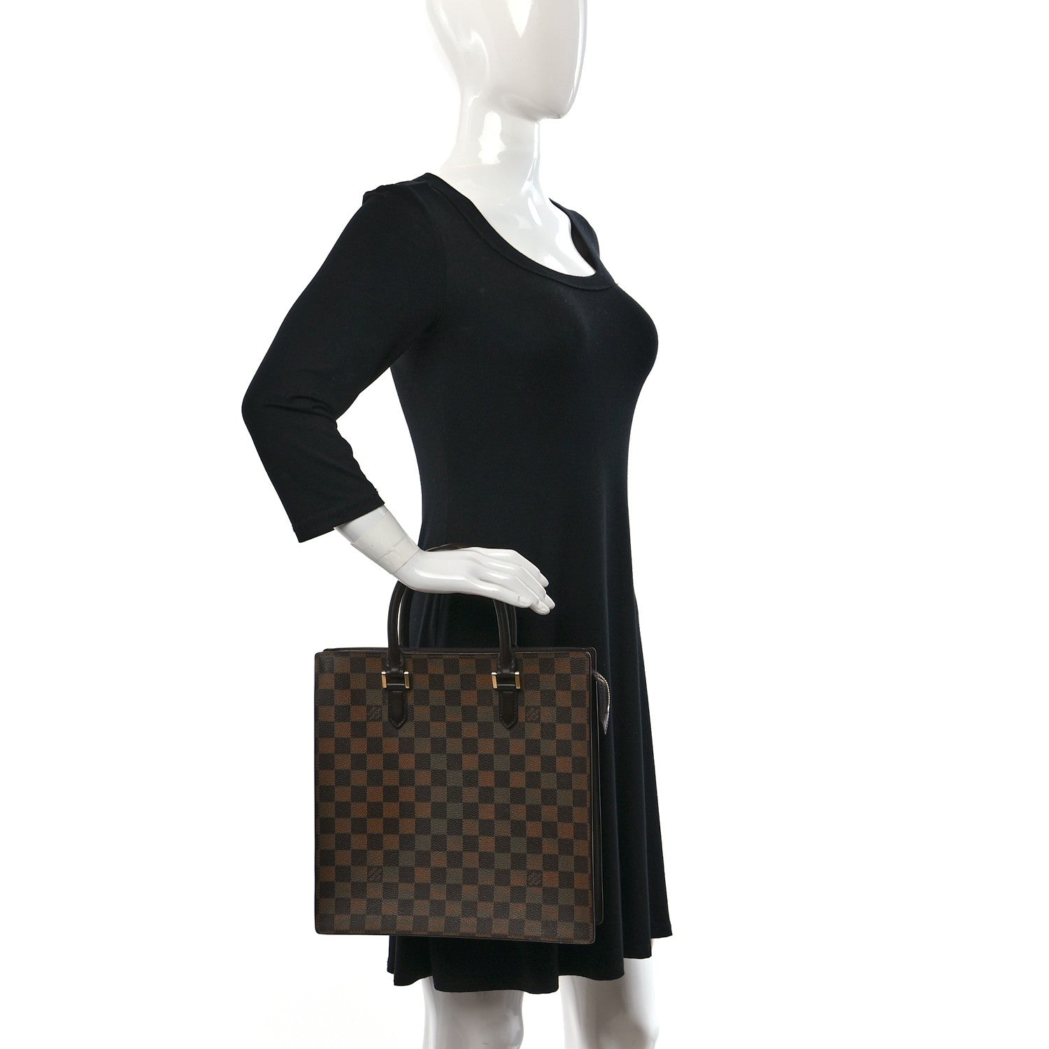 Louis Vuitton Damier Ebene Venice Sac Plat 2 of 8