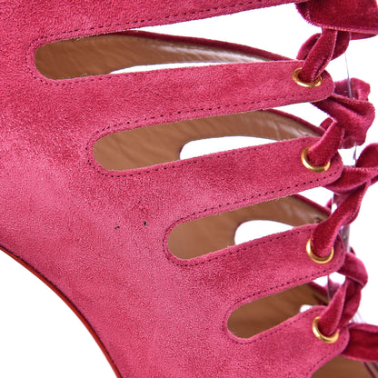 Christian Louboutin Veau Velours Spinetita 100 Ankle Boots 40 LouLou 8 of 10