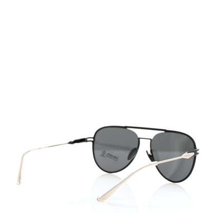 Prada Aviator Sunglasses SPR 54Z Slate Gray Black 4 of 8