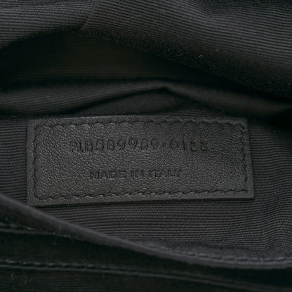 Saint Laurent Grain De Poudre Monogram Belt Bag Black 7 of 10