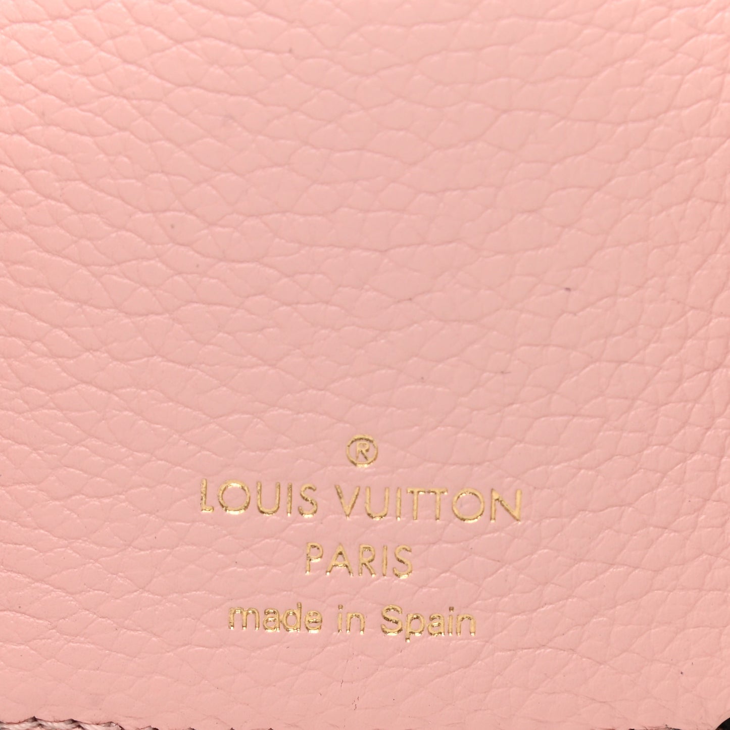 Calfskin Lockmini Wallet Black Cream Pink