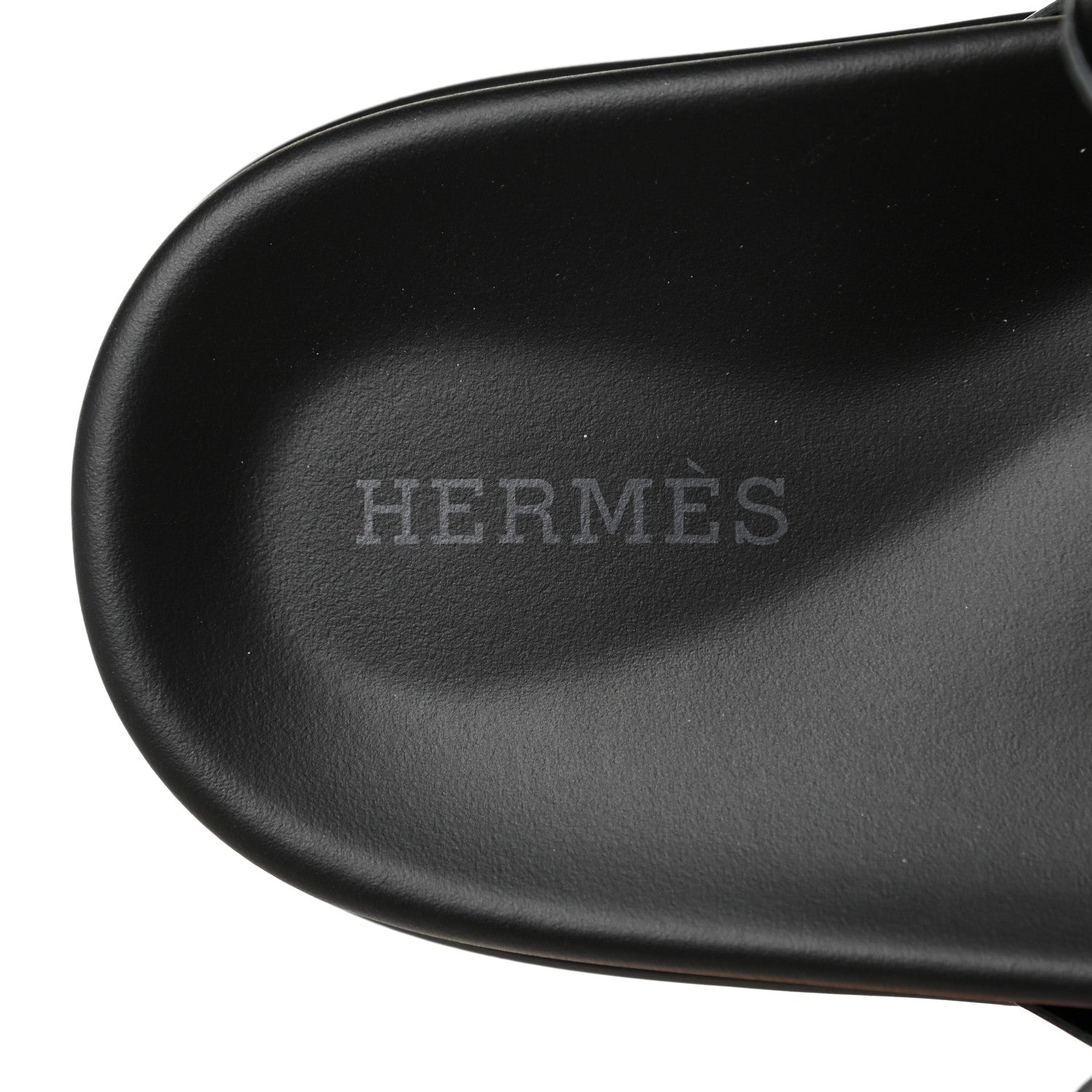 Hermes Nappa Extra Sandals 36 Black 7 of 8