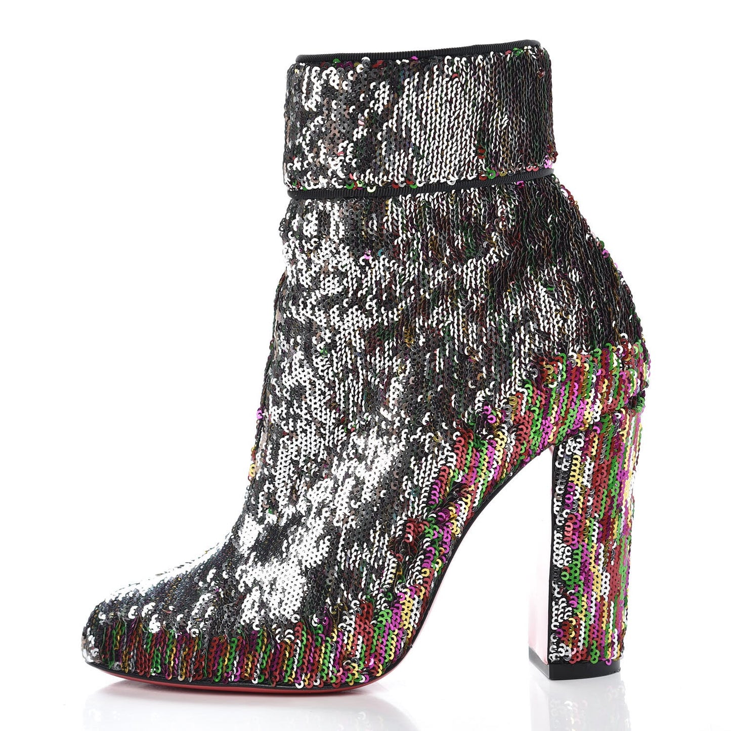 Paillettes Moulamax Booties 35.5 Multicolor