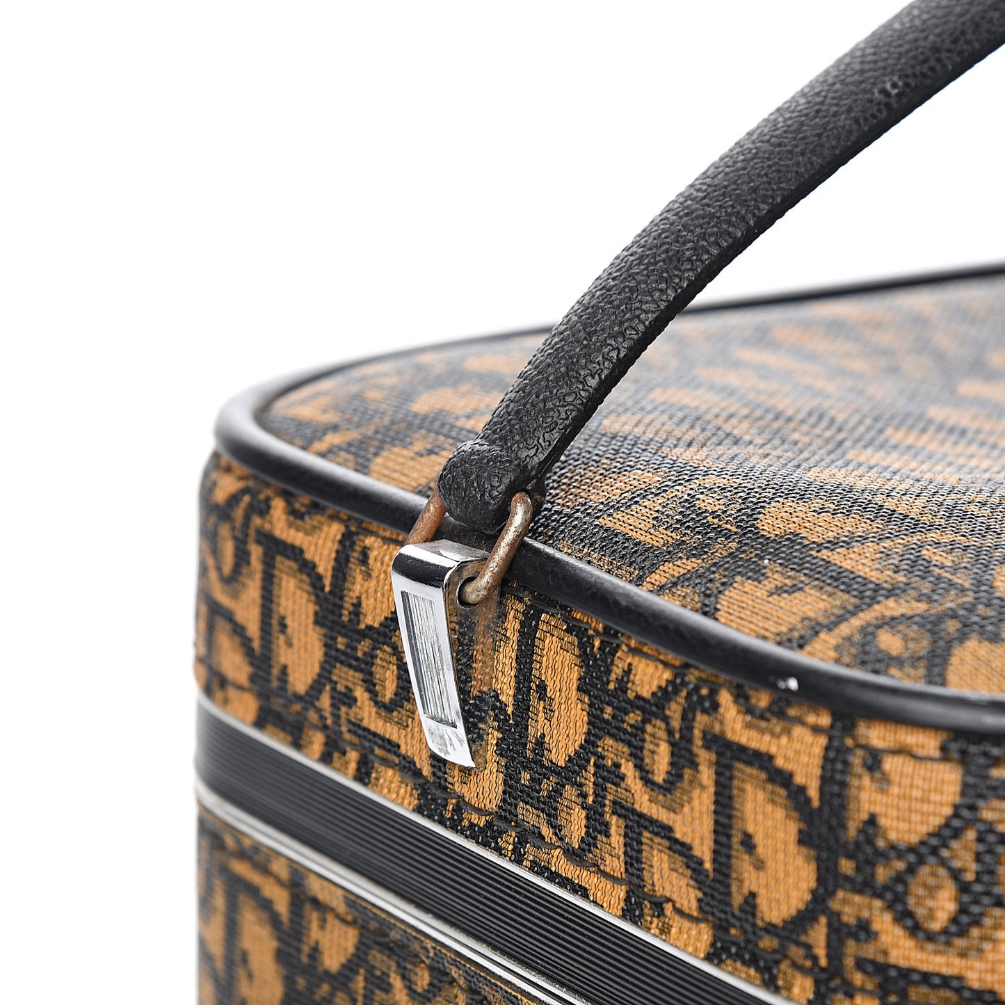 Monogram Train Vanity Case Brown