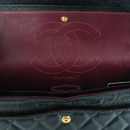 Chanel Aged Calfskin Quilted 2.55 Reissue 226 Flap Black 7 of 8