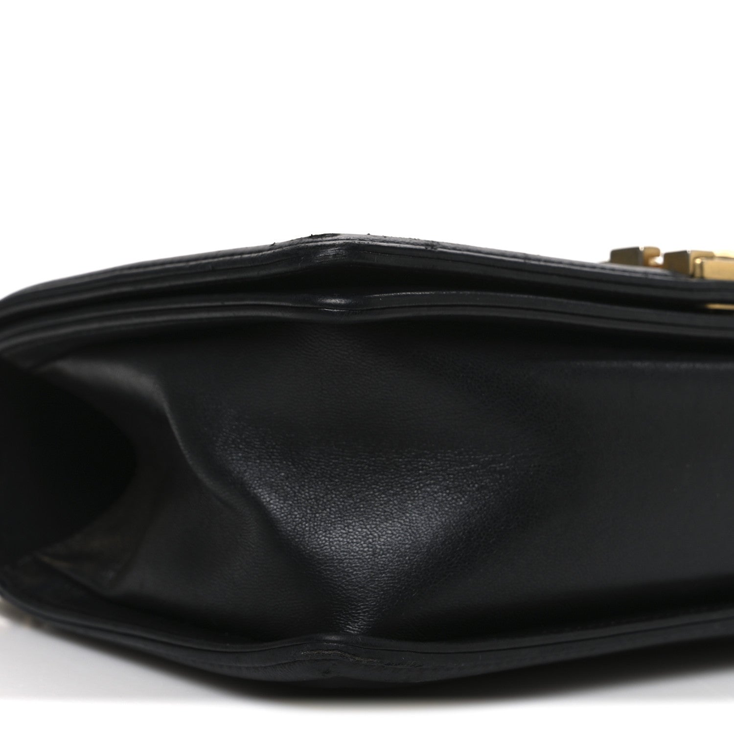 Chanel Lambskin Quilted Medium Boy Flap Black 9 of 12