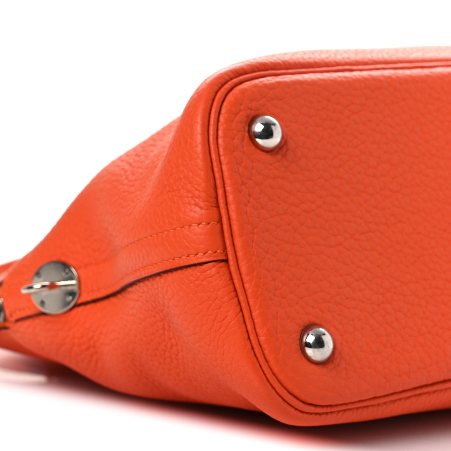 Hermes Taurillon Clemence Bolide 31 Orange Orange 9 of 12