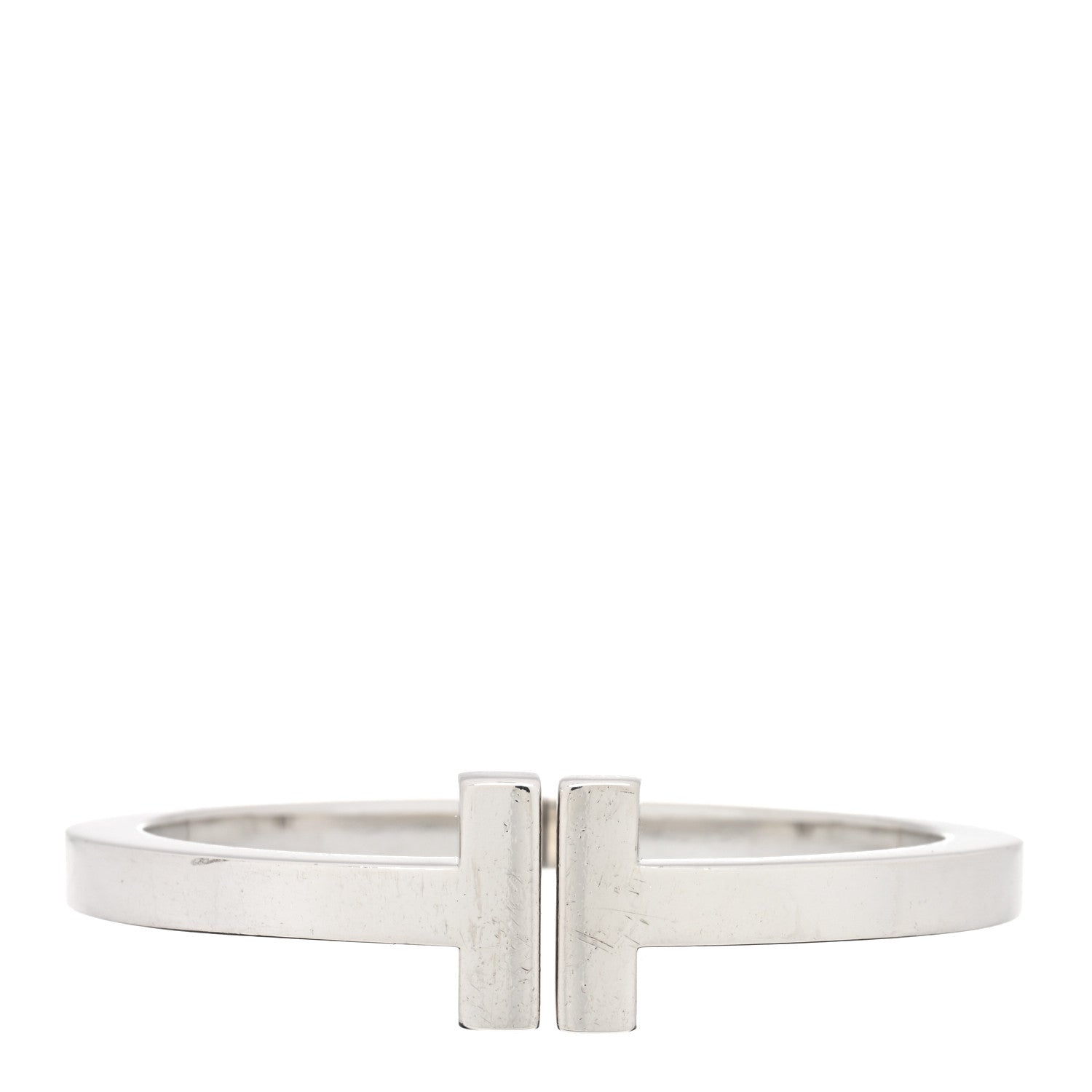 Tiffany Sterling Silver T Square Bracelet 1 of 3
