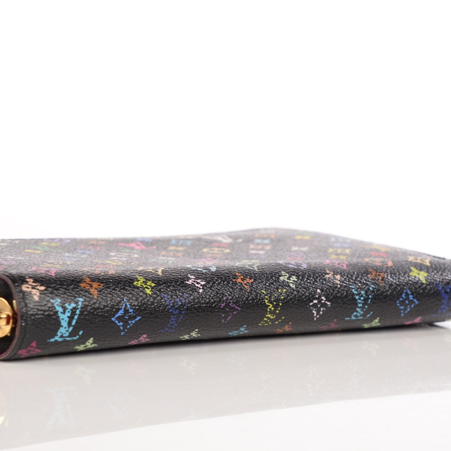Monogram Multicolor Zippy Wallet Black Grenade