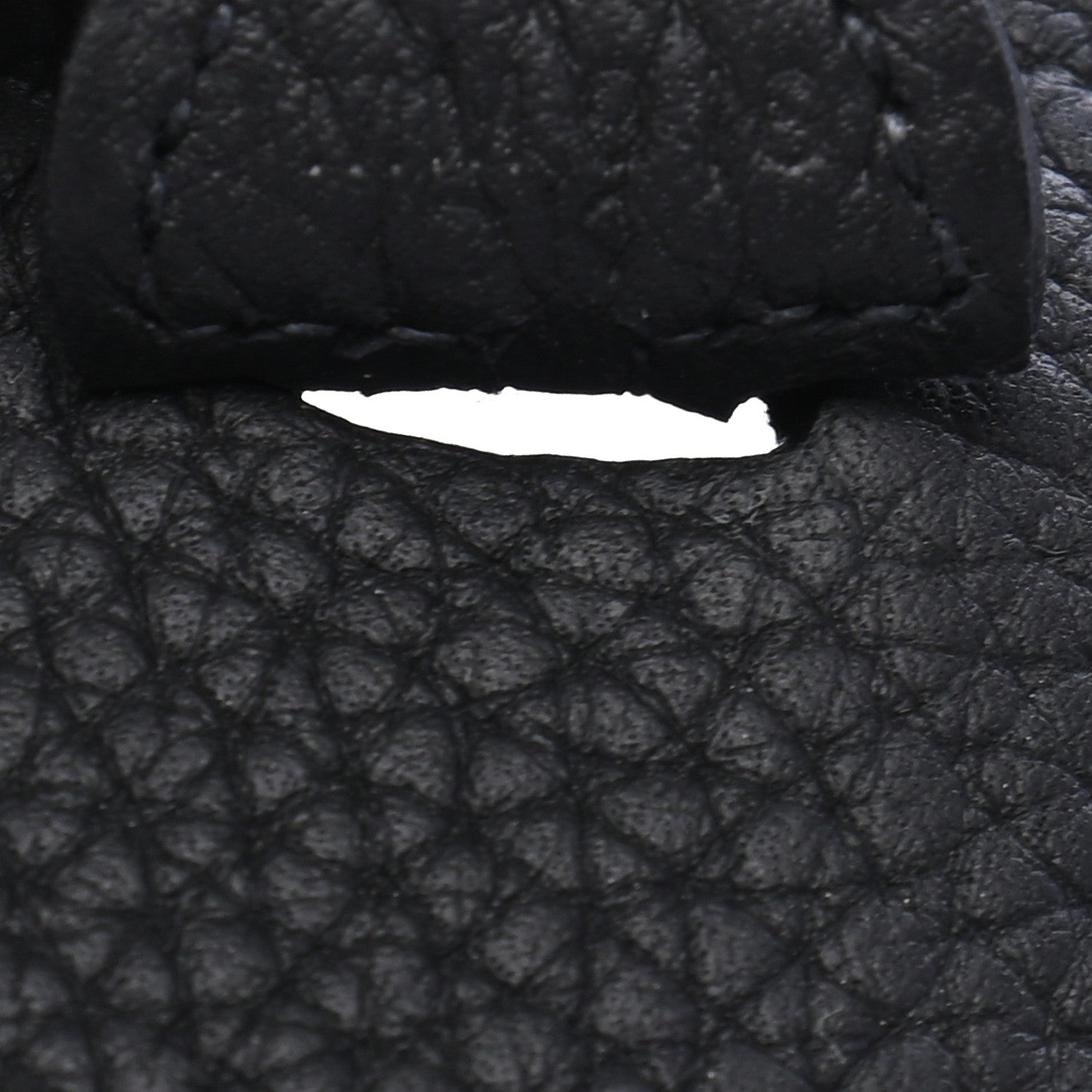 Hermes Taurillon Clemence Evelyne TPM Black 7 of 9