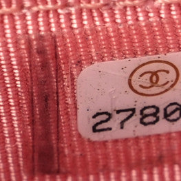 Chanel Iridescent Caviar Quilted Wallet on Chain WOC Rose Pink 8 of 16