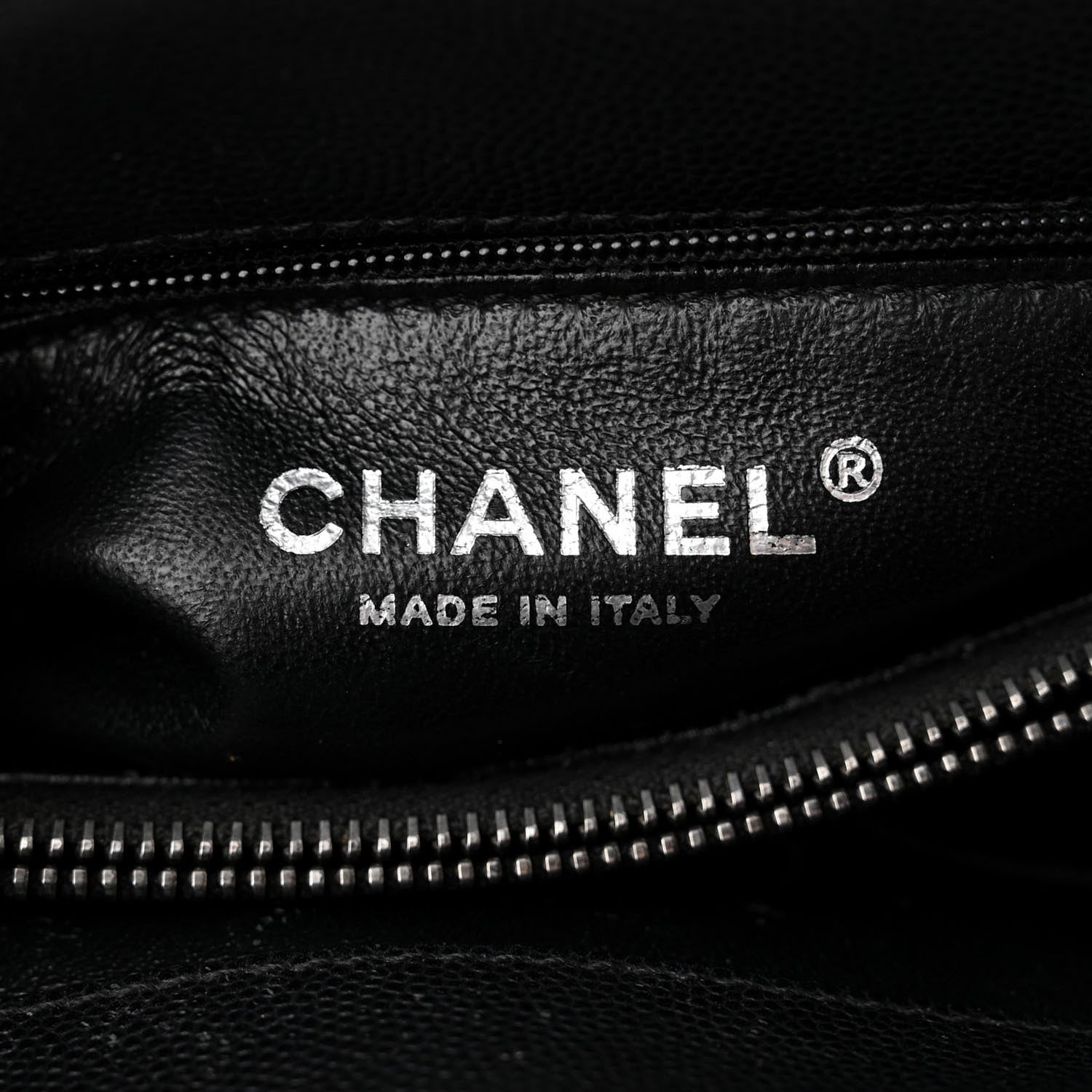 Chanel Caviar Lizard Embossed Quilted Small Coco Handle Flap Black 5 of 9