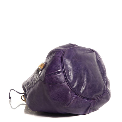 Balenciaga Agneau Giant 21 Gold Hardware Pompon Raisin 4 of 10