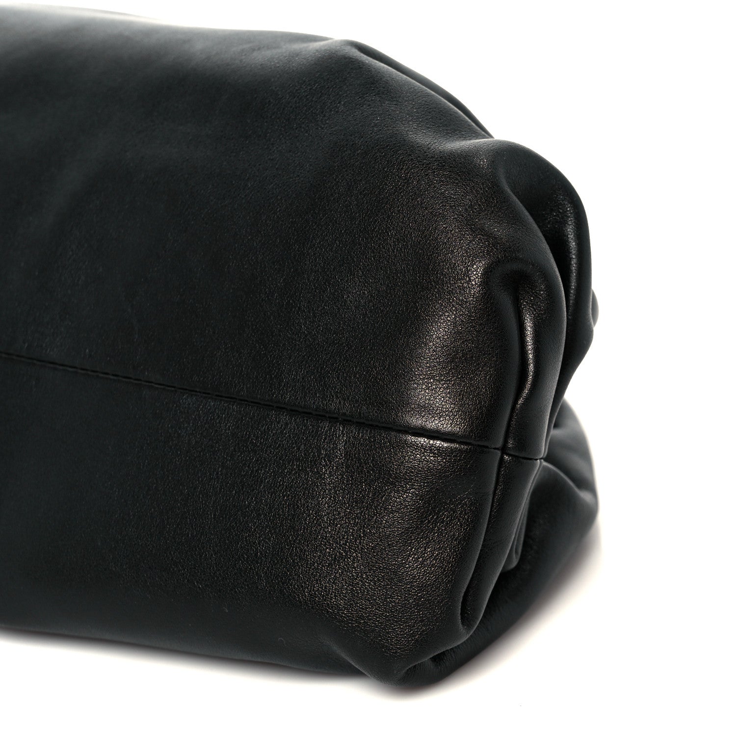 Bottega Veneta Smooth Butter Calf The Pouch Oversized Clutch Black 11 of 11