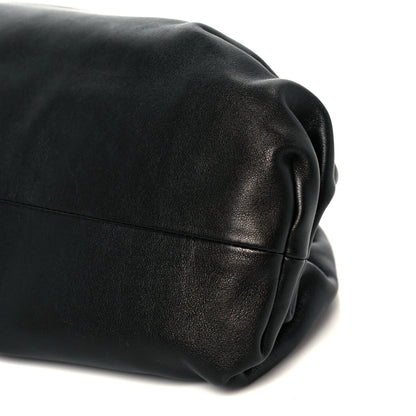 Bottega Veneta Smooth Butter Calf The Pouch Oversized Clutch Black 11 of 11