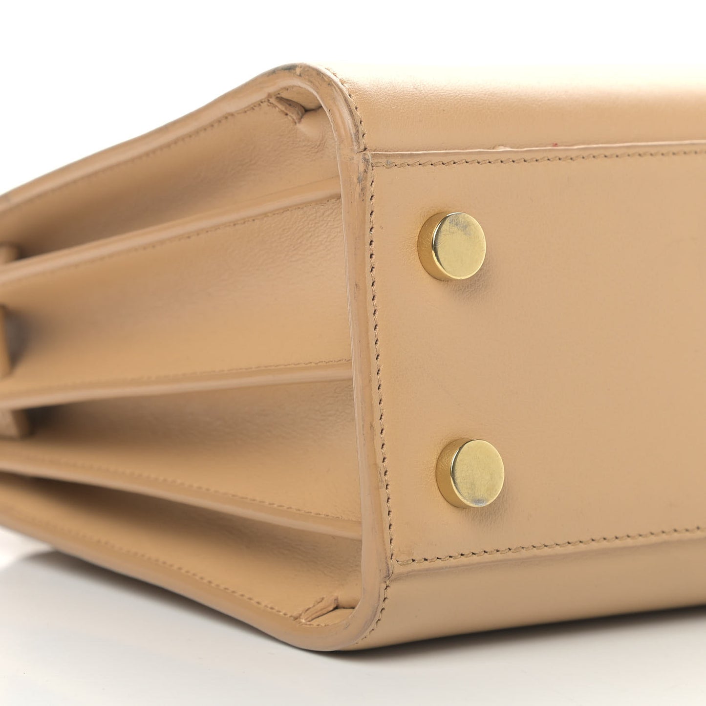 Calfskin Nano Sac De Jour Dark Beige