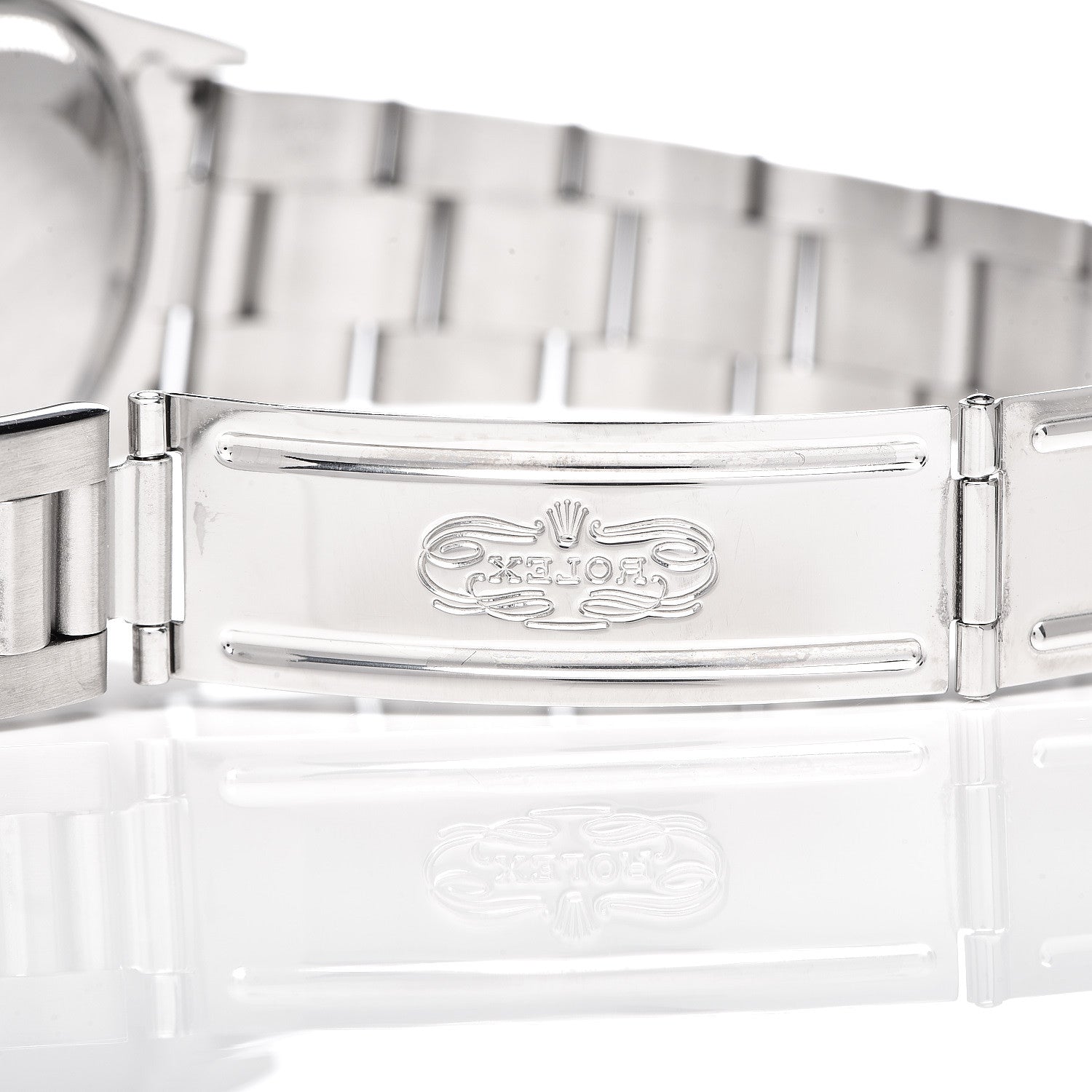 Rolex Stainless Steel 34mm Oyster Perpetual Air-King Precision Watch White Roman 14010M 6 of 7