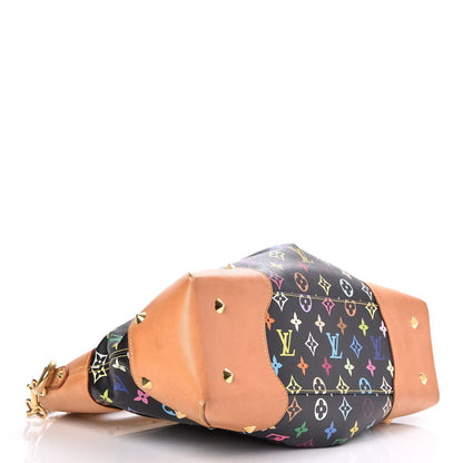 Louis Vuitton Monogram Multicolor Judy GM Black 4 of 7