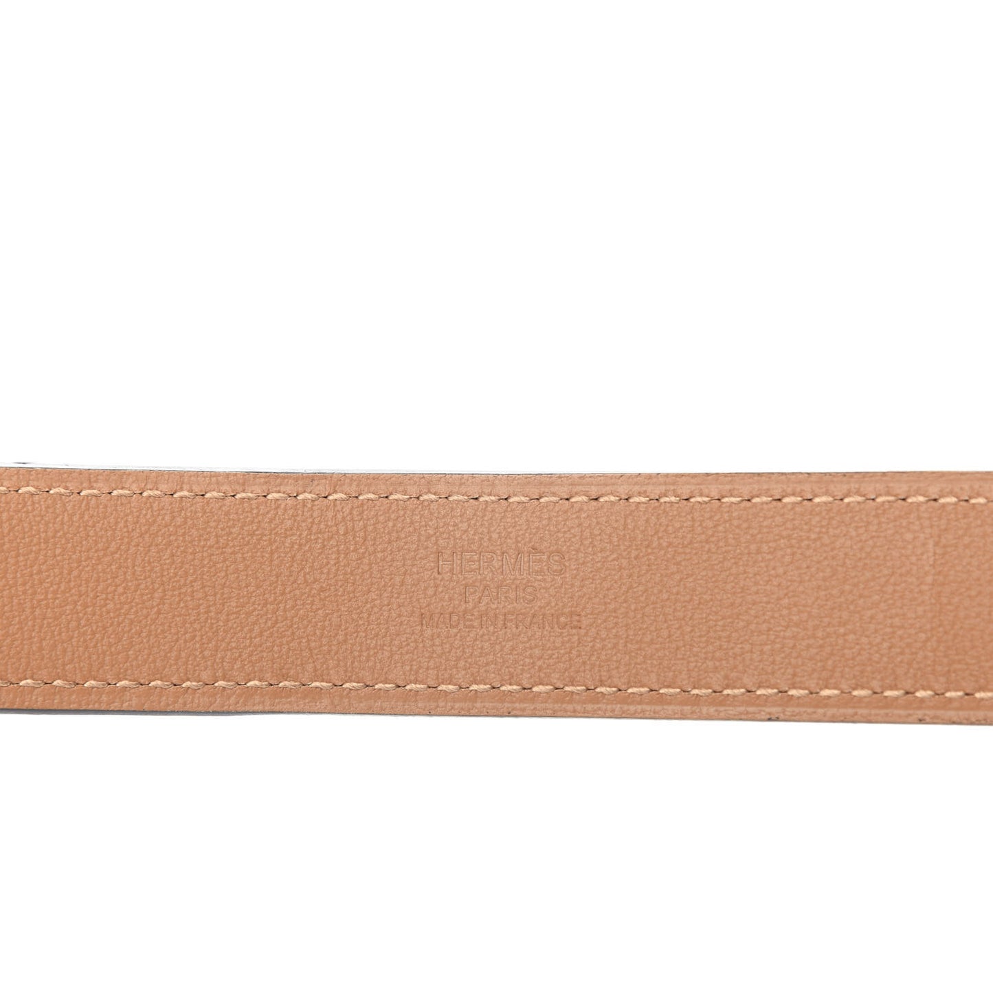 Madame Calfskin 24mm Collier De Chien Belt Black