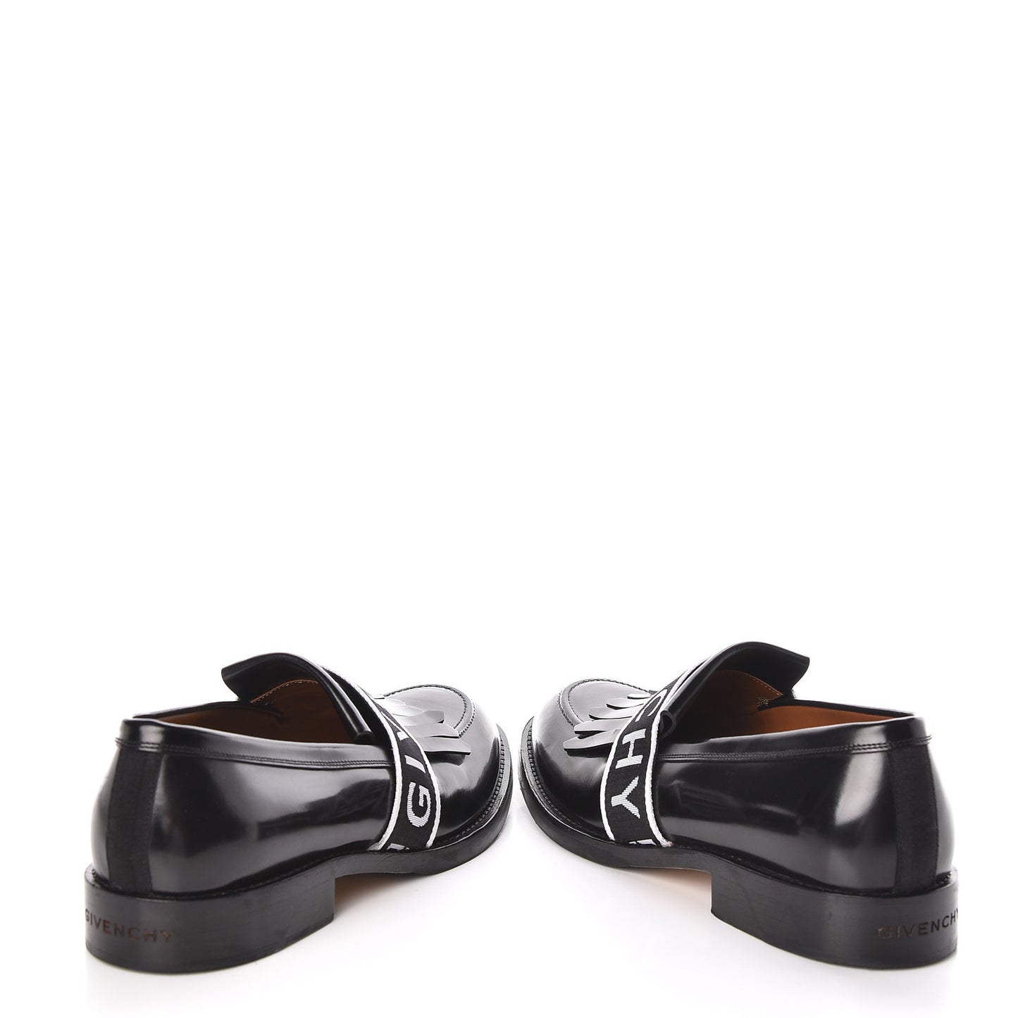 Calfskin Mens Cruz Penny Loafer 42 Black