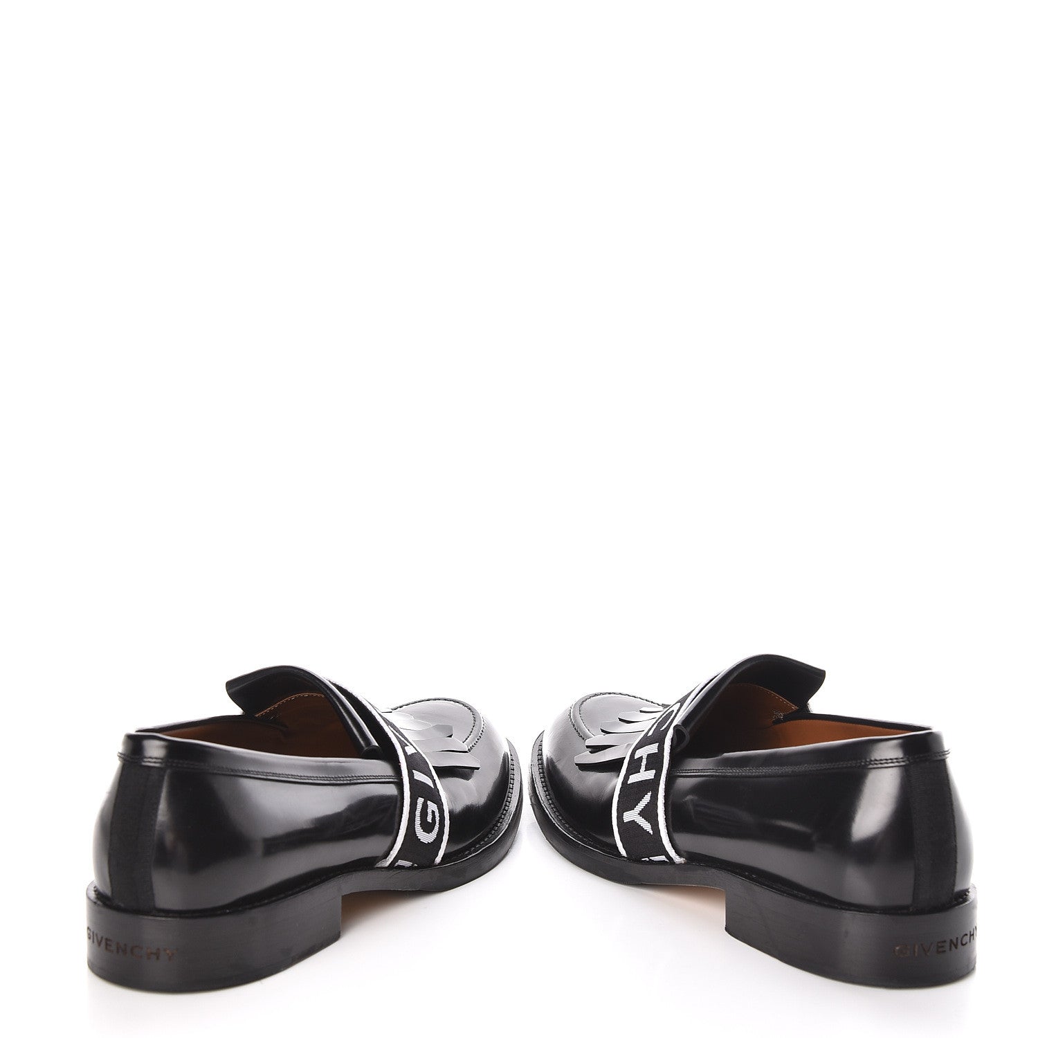 Givenchy Calfskin Mens Cruz Penny Loafer 42 Black 6 of 11