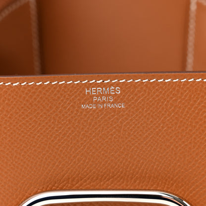 Hermes Epsom Mini Della Cavalleria Gold 6 of 11