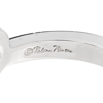 Tiffany Sterling Silver Paloma Picasso Loving Heart Ring 56 7.5 5 of 5