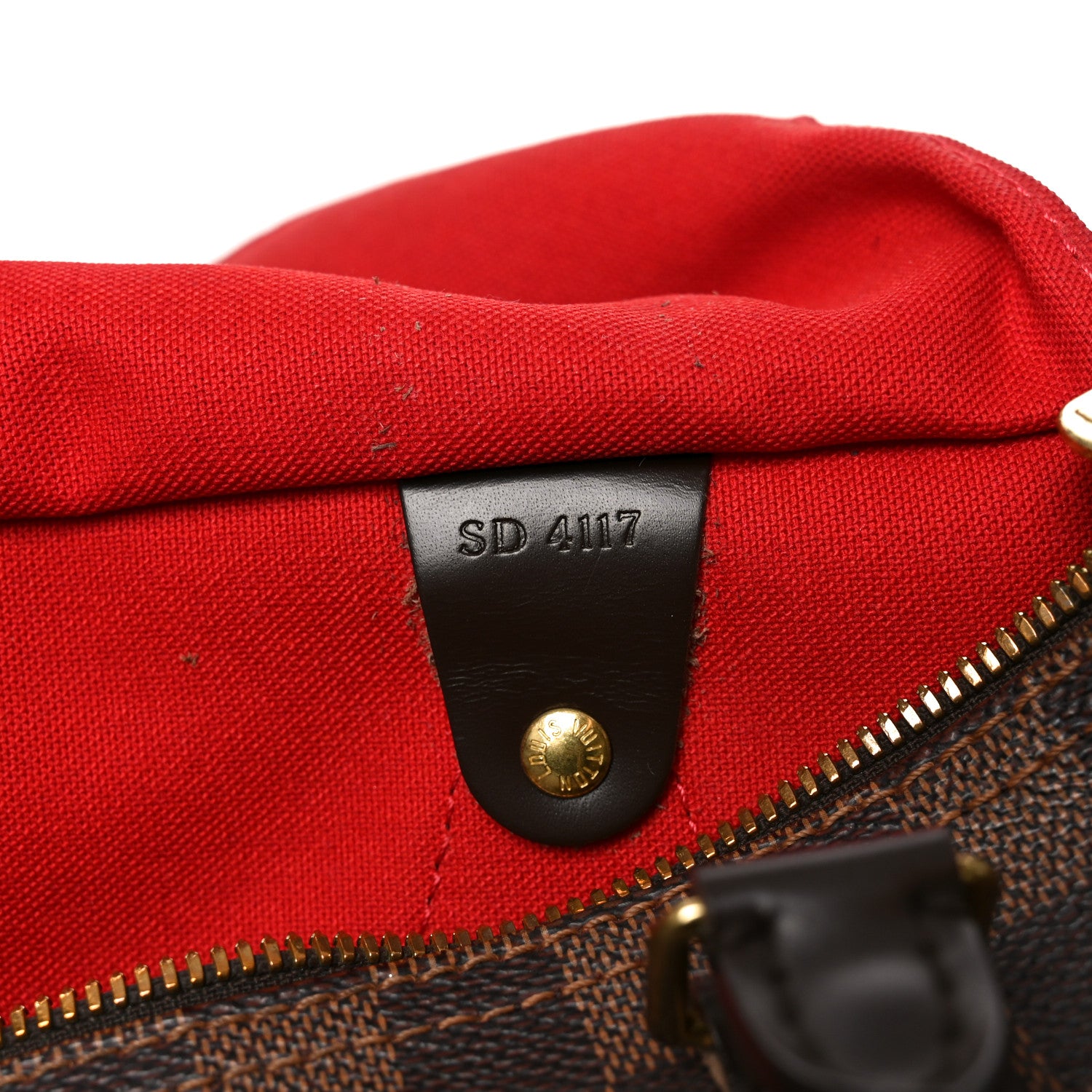 Louis Vuitton Damier Ebene Speedy Bandouliere 30 6 of 10