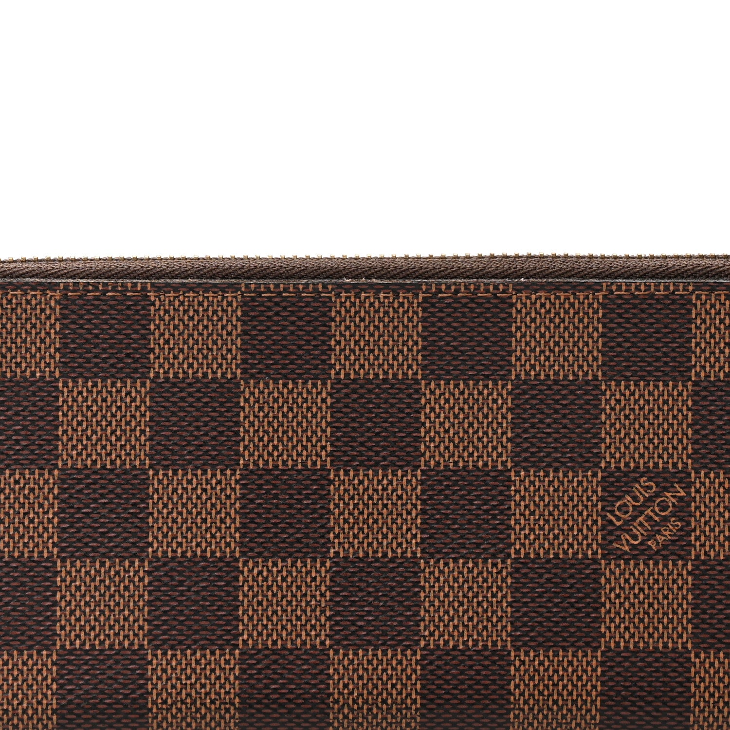 Louis Vuitton Damier Ebene Clemence Wallet Cherry 7 of 8