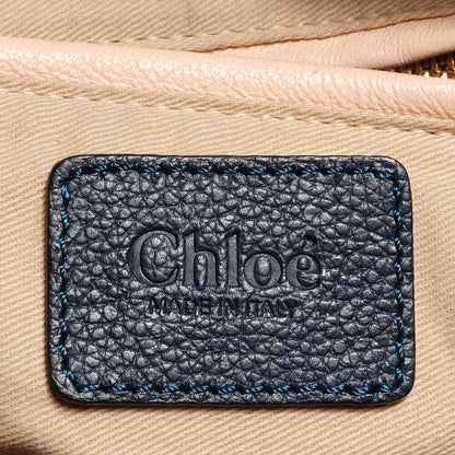 Chloe Calfskin Medium Paraty Navy 6 of 8