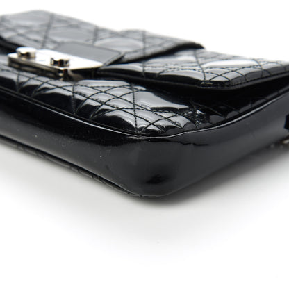 Christian Dior Patent Cannage New Lock Pouch Black 7 of 10