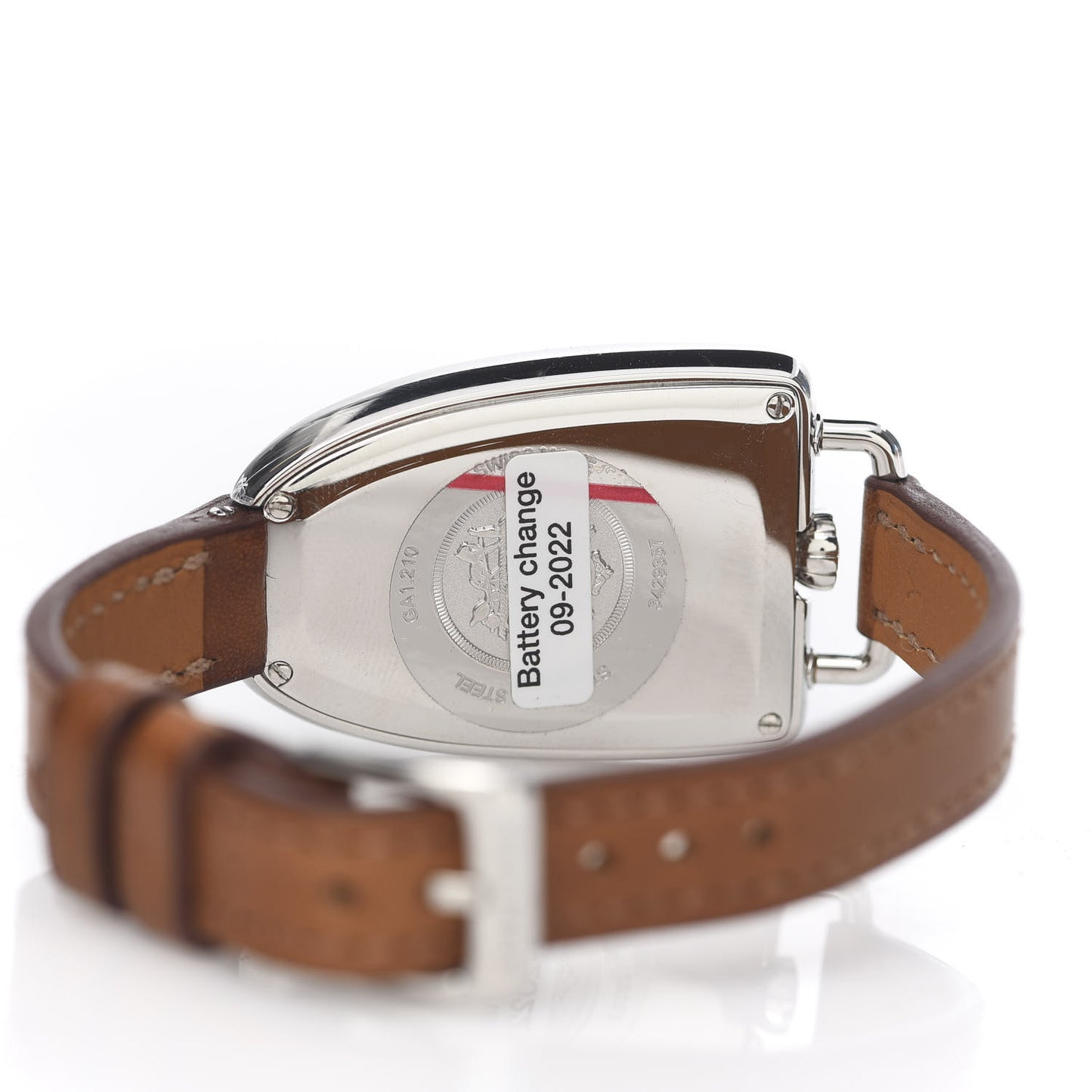 Stainless Steel Barenia 26mm Galop Quartz Watch Fauve