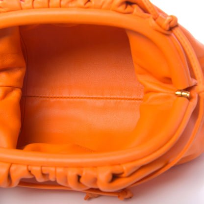 Bottega Veneta Butter Calfskin The Mini Pouch Light Orange 5 of 9