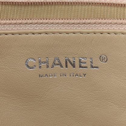 Chanel Lambskin Quilted Large Camera Case Beige Clair 8 of 17