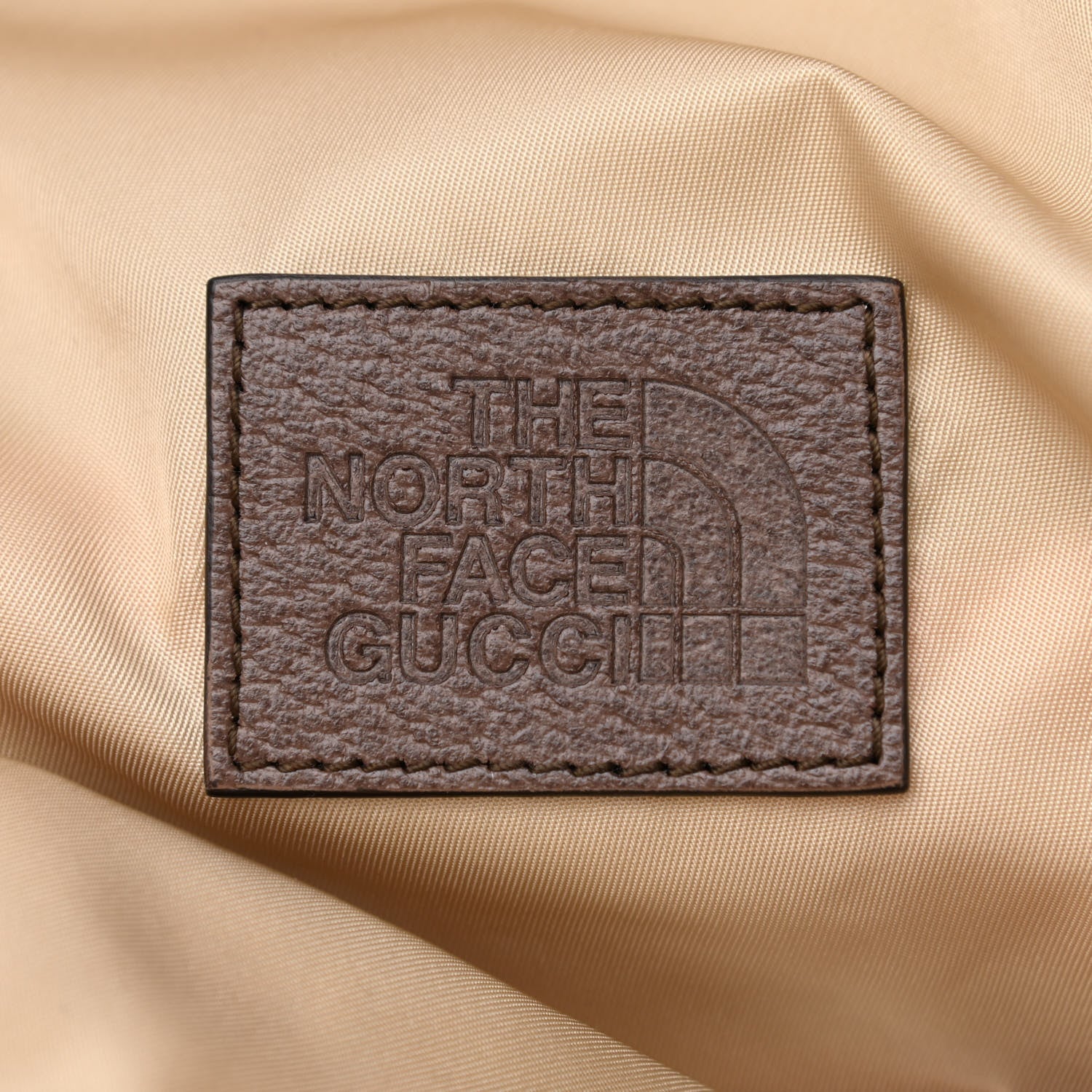 Gucci X THE NORTH FACE Econyl Nylon Geometric Interlocking G Print Medium Backpack Multicolor 6 of 9