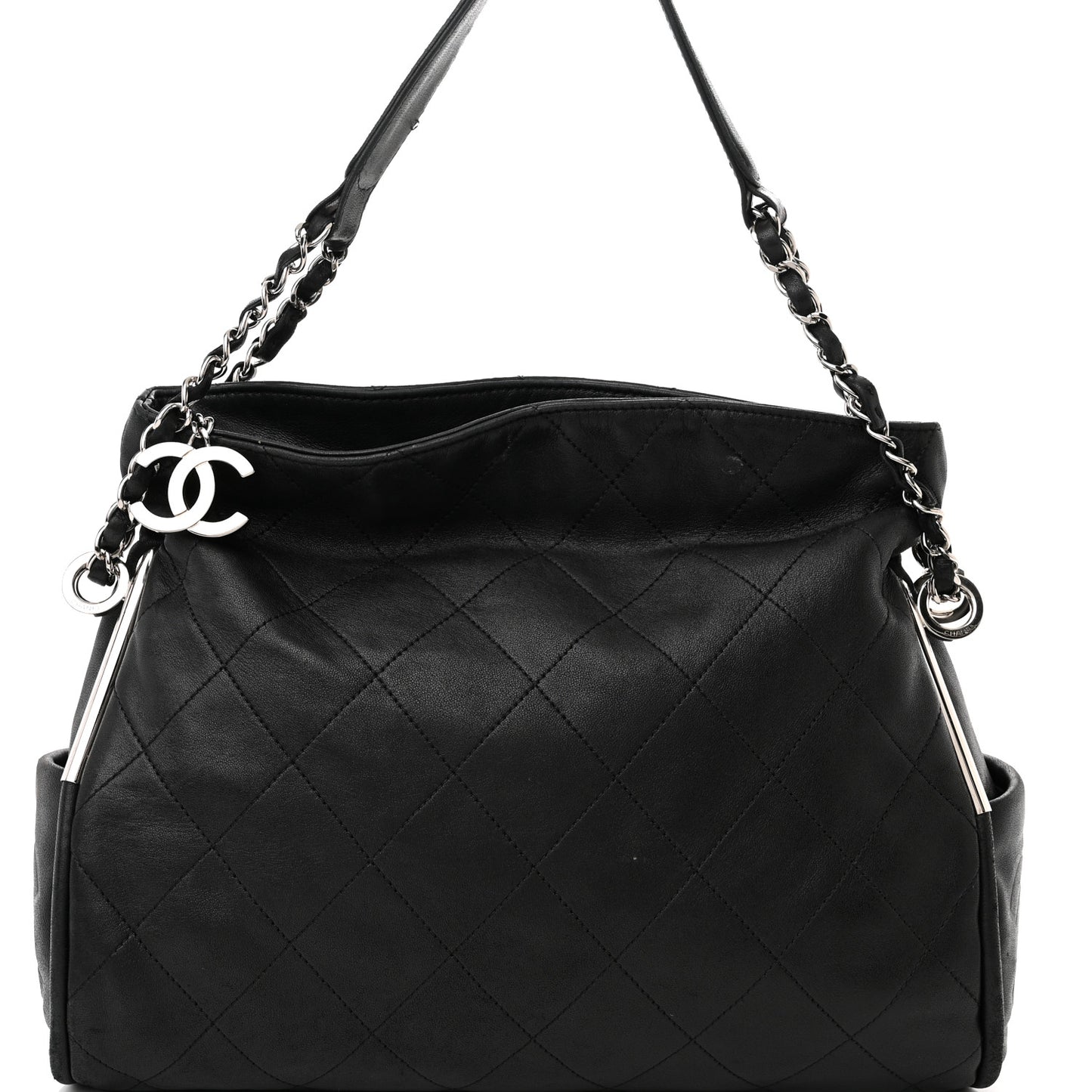 Lambskin Ultimate Soft Hobo Black