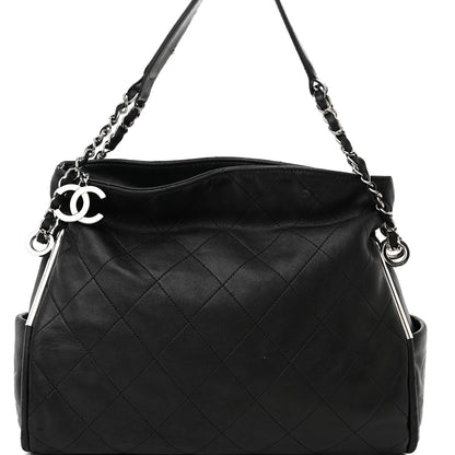 Chanel Lambskin Ultimate Soft Hobo Black 8 of 16