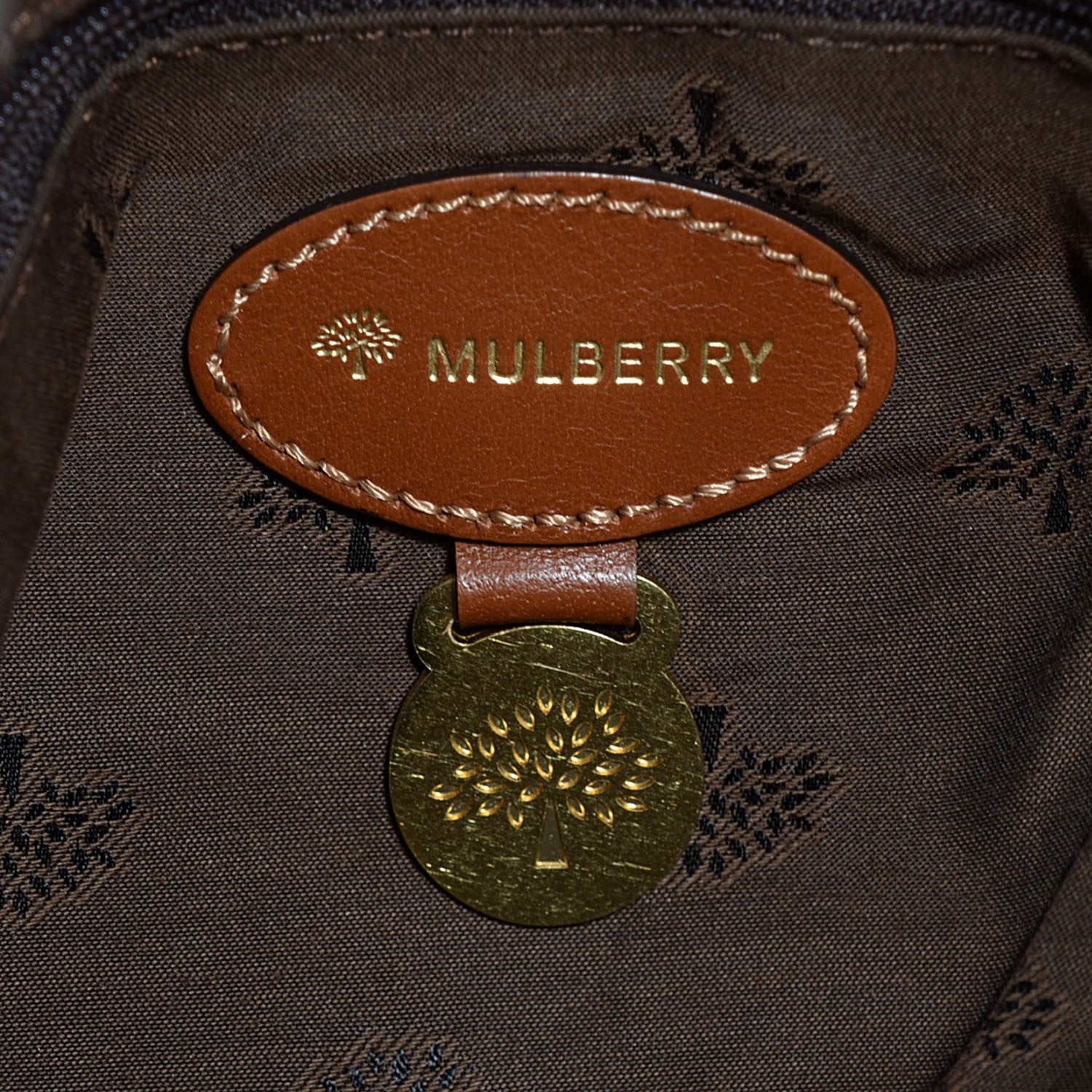 Mulberry Soft Buffalo Leather Oversized Alexa Oak 6 of 10