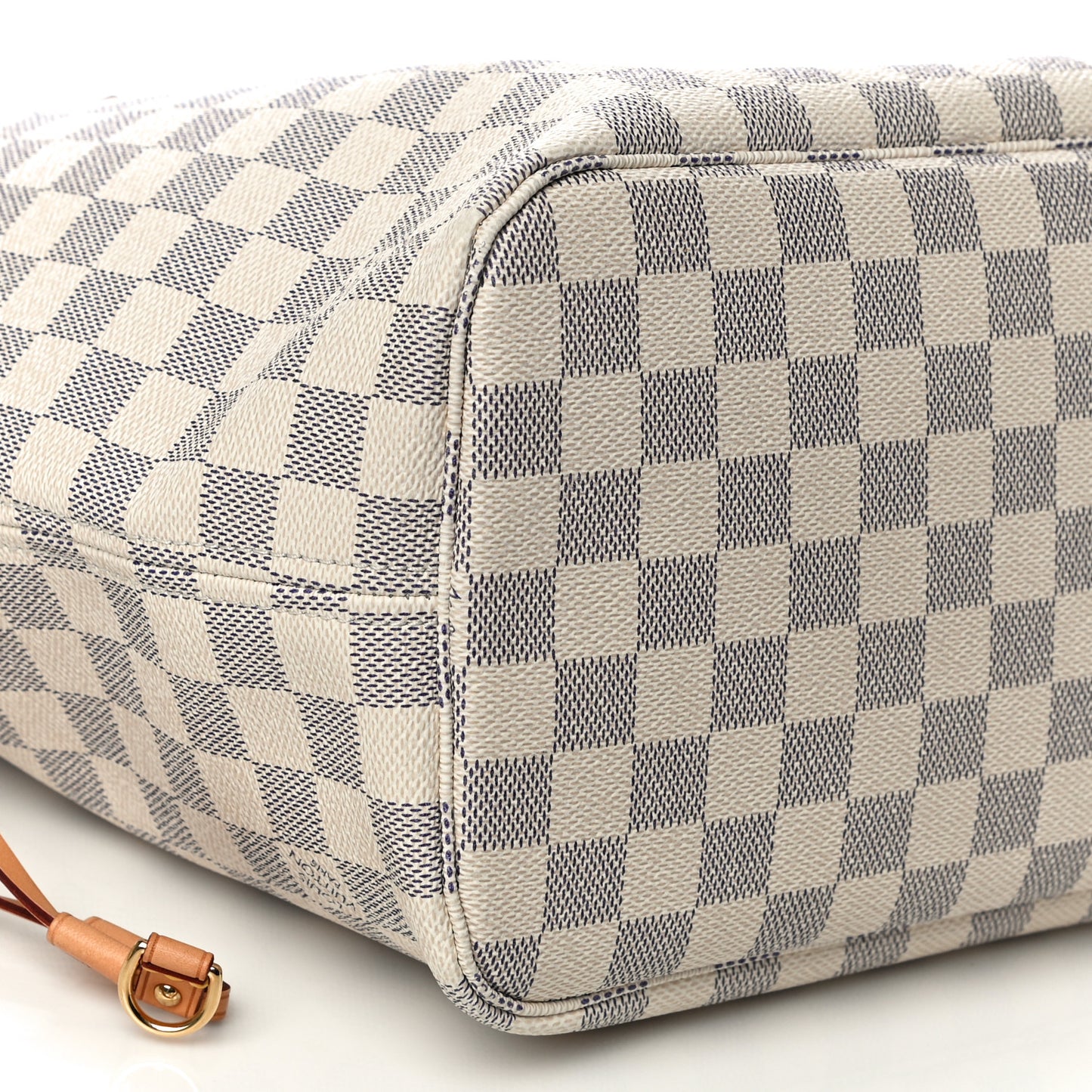 Damier Azur Neo Neverfull MM Rose Ballerine