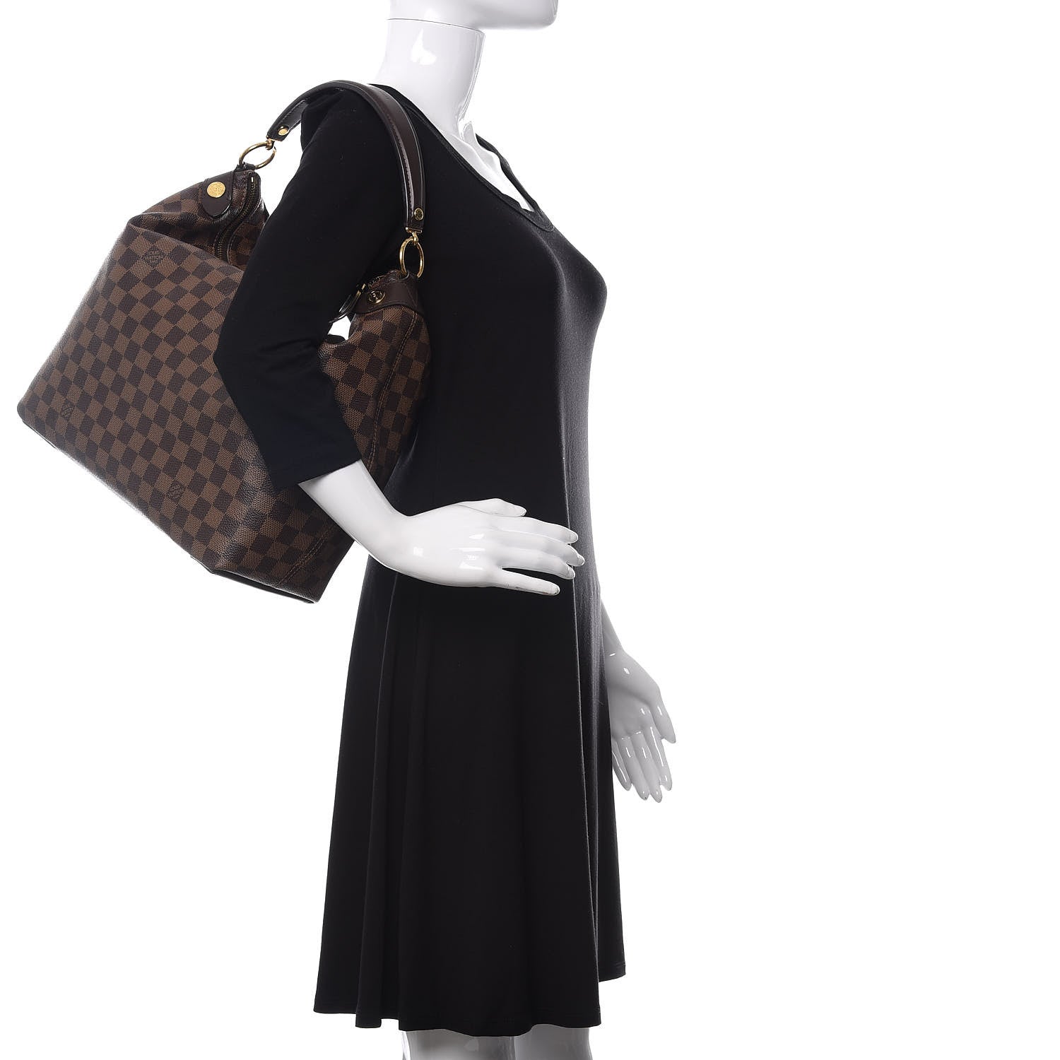 Louis Vuitton Damier Ebene Duomo Hobo 2 of 10