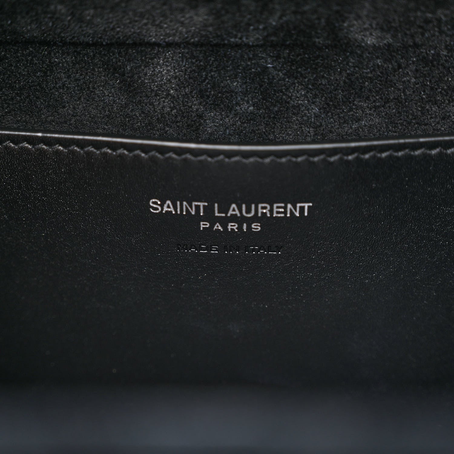 Saint Laurent Calfskin Monogram Take Away Box Black 6 of 11
