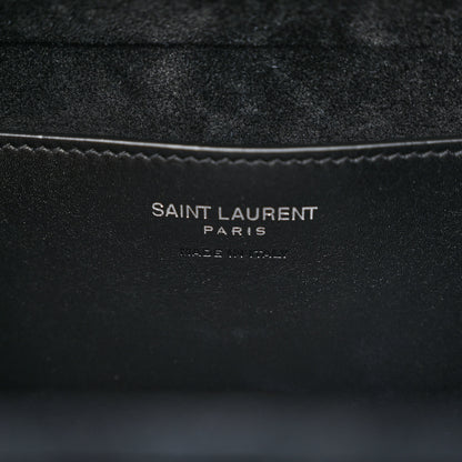 Saint Laurent Calfskin Monogram Take Away Box Black 6 of 11