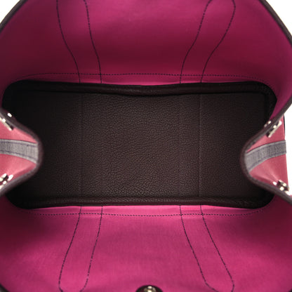 Hermes Toile Officier Negonda Garden Party 30 TPM Rubis Bubblegum 5 of 9
