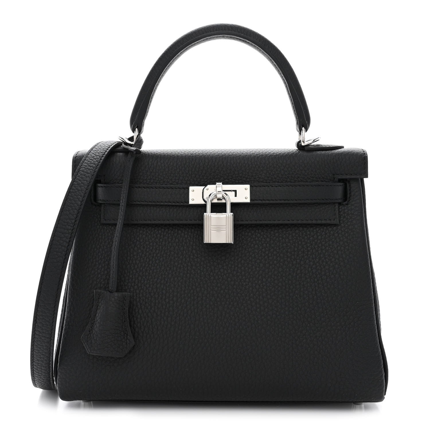 Hermes Togo Kelly Retourne 25 Black 1 of 12