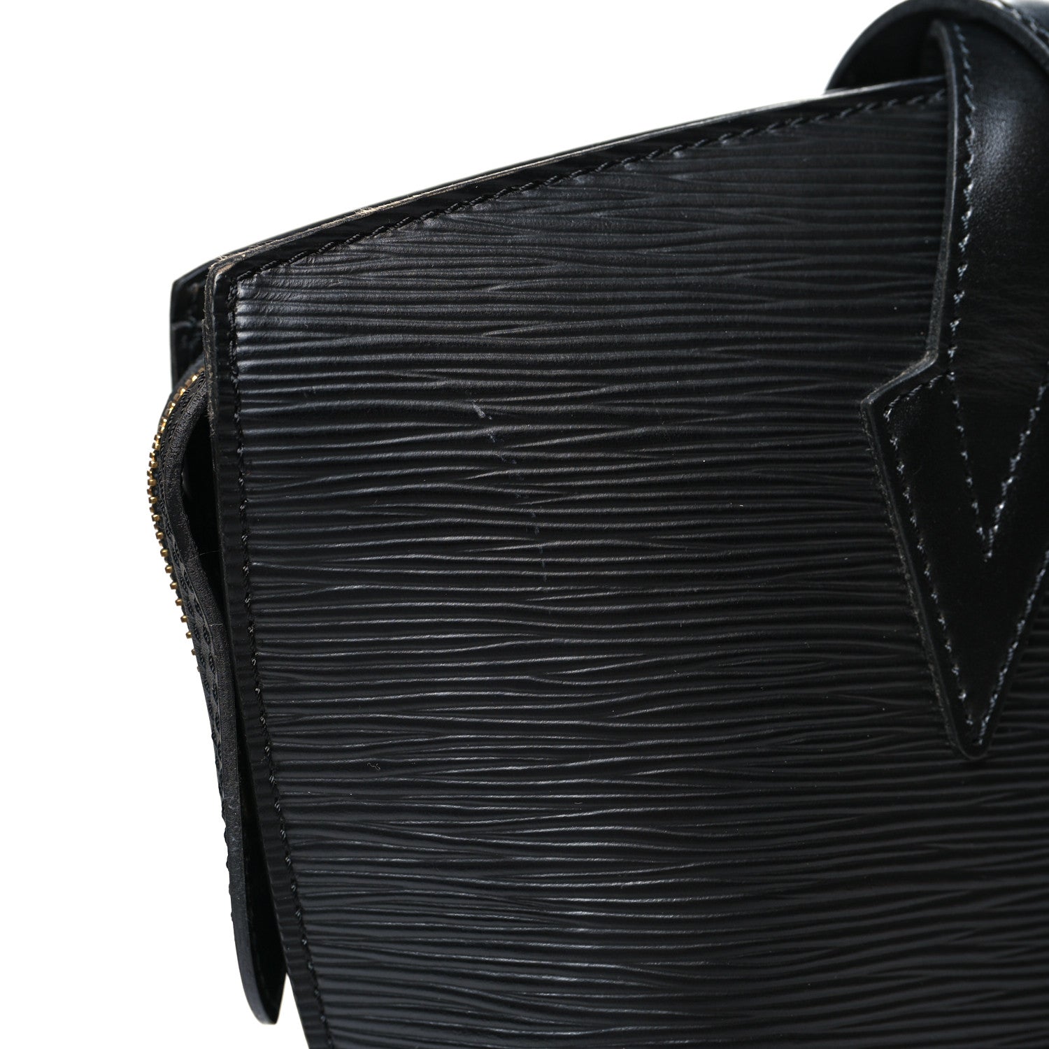 Louis Vuitton Epi Saint Jacques GM Black 10 of 12