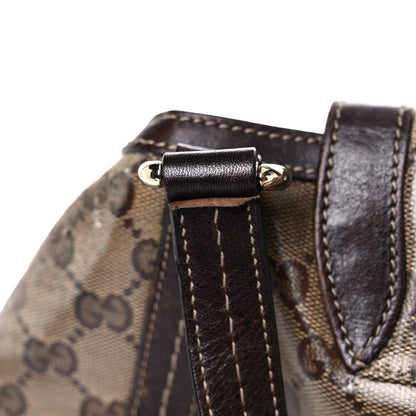 Gucci Crystal Monogram Duchessa Flap Shoulder Bag Dark Brown 25 of 29